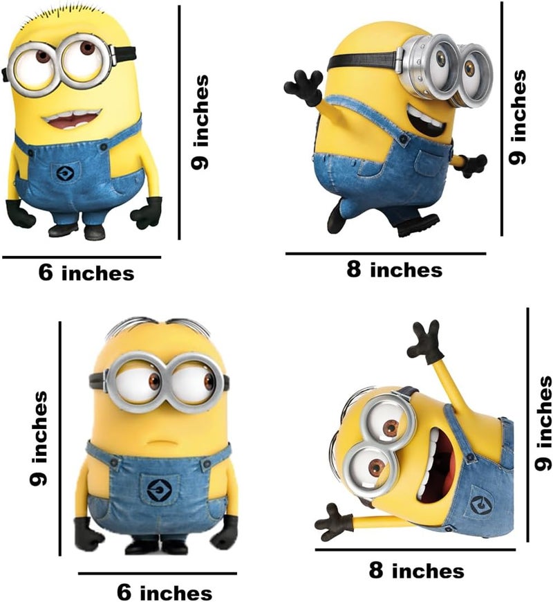 DEKOSH Despicable Me Minions Peel and Stick Wall Decals for Kids Room Decor - Image 5